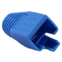 Platinum Tools RJ45 Boot, 8.0mm Max OD, Blue.