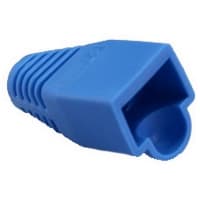 Platinum Tools RJ45 Boot, 7.0mm Max OD, Blue. (Bulk, 1ea.) Pkg 100pc/Bag.