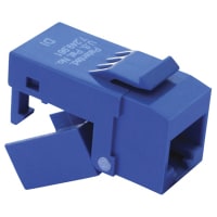 Platinum Tools EZ-SNAPJACK CAT 6, BLUE.