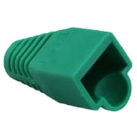 Platinum Tools RJ45 Boot, 6.0 mm Max OD, (Green). 25/Bag.