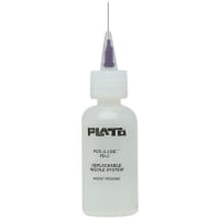 Plato Products 2 oz. flux bottle with .020in. Capillary ID., Bottle Series