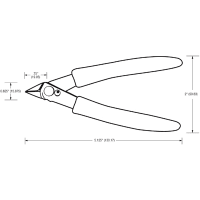 Plato Products Platoshear Cutter, static dissipative grips