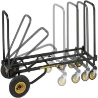 Platt Luggage Cart; 8-in-1; load cap 350 lbs; adjustable frame length 39 in max