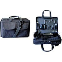 Platt Luggage Field Service Tech Case, 39 tool pockets, 1 large pouch, doc pocket, hook and lo