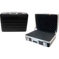 Platt Luggage Case; heavy-duty; Recessed Hardware; pick and pluck foam; int 23x18x12