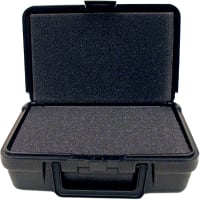 Platt Luggage Equipment Case, 204 Blow Molded, Single Latch, w/Handle, Cubed Foam/Flat Cushion