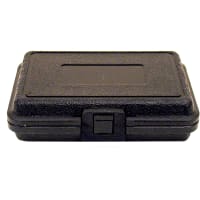 Platt Luggage Blow Molded Case, 6 1/2" x 4 1/2" x 1 11/16"