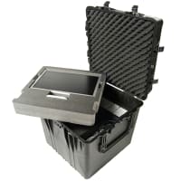 Platt Luggage Cube Case, Water/Dust/Crush Proof, 3-Level Pick N Pluck Foam, Fold-Down Handle