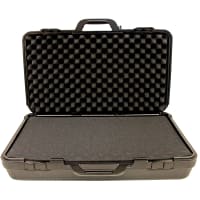 Platt Luggage Equipment Case, 902 Blow Molded, Double Latch, w/Handle, Cubed Foam Interior