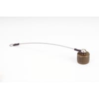 Amphenol Pcd Series III TV Dust Cap Receptacle Size 13 Rope MIL-DTL-38999 Threaded