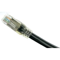 Amphenol Pcd Multiconductor Cable, 4Pr, 24AWG, 7x32, TC, LDPE ins, Foil&Braid, Black PUR-HFFR jkt