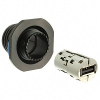 Amphenol Pcd Connector USB-A RCPT-RCPT JAM NUT