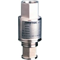 PMT Pressure Sensors Pressure Transmitter/Transducer, SS, 0-15PSIG, 1/2NPTF, 12-30VDC/4-20mA, 2' PVC