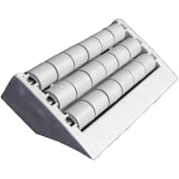 POBCO, Inc. Modular Transfer Plates with Grey Acetal Rollers, 49mm Width, 85mm Length