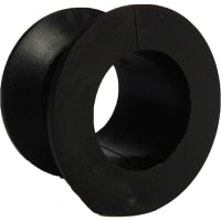 POBCO, Inc. Spool, Line Shaft Conveyor, Blk Acetal Pulley, 1-7/16in Shaft, 2.6in Flange OD, 2 PC