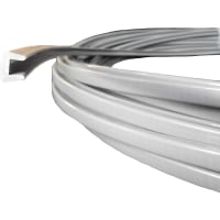 POBCO, Inc. Bar Snap on Profile, Grey Lube UHMW, 100 ft Coil, To Fit 1/8in Rail