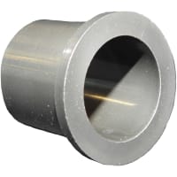 POBCO, Inc. Plastic Flange Bearing, Nylon-MD, 3/4in IDx1in ODx1/2in L, FD=1-1/4in, FT=5/32i