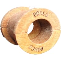 POBCO, Inc. Hanger Bearing, Lube Filled Wood, 220/226 Style, 1in Shaft