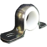 POBCO, Inc. Pillow Block Bearing, Zinc Plated Housing, UHMW Insert, 1-1/4in Shaft