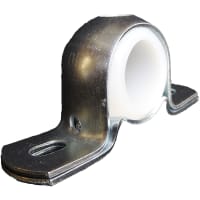 POBCO, Inc. Pillow Block Bearing, Zinc Plated Housing, UHMW Insert, 3/4in Shaft