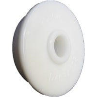 POBCO, Inc. Roll End Bearing, Molded Acetal, for 2-1/2in Schedule 40 PVC, 5/8in Shaft