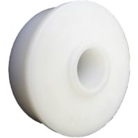 POBCO, Inc. Roll End Bearing Molded Acetal, for 2-1/2in Diameter, 16 Gauge, 3/4in Shaft