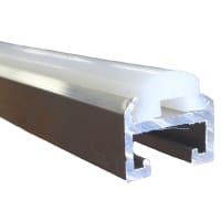 POBCO, Inc. Guide Rail Assembly, UHMW with Aluminum x 5 ft Length