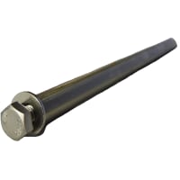 POBCO, Inc. Stainless Steel Support Rod, 304SS, 1/2in Diameter x 10in Length, 5/16-18 Threa