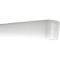 POBCO, Inc. Bar Snap on Profile, White UHMW, 5 ft Length, To Fit 3/16in Rail