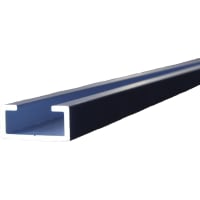 POBCO, Inc. Mounting Channel Aluminum inAin Channel, .79in Wide, .39in Height, 10 ft Length