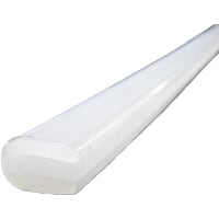 POBCO, Inc. Bar Snap on Profile, White Nylon, 20 ft Length, To Fit 1/8in Rail