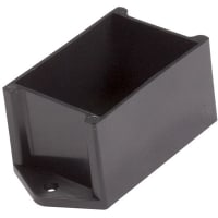 Polycase Enclosure, Potting Box, ABS Plastic, Black, 2.00 x 1.25 x 1.50 in