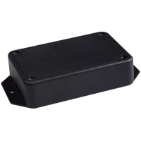 Polycase ENCLOSURE; FLANGED; ABS; 4.1X2.8X1 IN.; RECESSED COVER