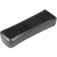 Polycase Enclosure, Handheld, Flame Retardant ABS Plastic, 5.74 x 1.82 x 1.31 in, Black