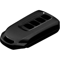 Polycase Enclosure, Key Fob, Flame Retardant ABS Plastic, 2.75 x 1.37 x.0.69 in, Black