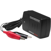 Power Sonic Battery Charger, Lead Acid 10 to 15 VDC Out, 100 ro 240 In, 0.5A PSC Series