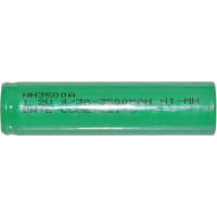 Power Sonic Battery, Rechargeable, 4/3 A, Ni-MH, 1.2 VDC, 3.5Ah, Pressure Contact, NH