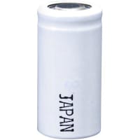 Power Sonic Battery, Rechargeable, 2/3 AA, Nickel-Cadmium, 1.2 VDC, 270mAh, Flat Top, SLA Series