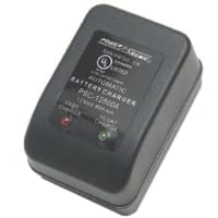 Power Sonic Battery Charger, Lead Acid Battery, 12V @ 800mA