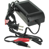 Power Sonic Battery Charger, Lead Acid Battery, 12V @ 4000mA