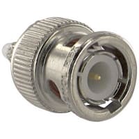 Amphenol RF Connector 50 Ohms Straight RG&frasl U 174 188 316 BNC Silver&frasl Gold Pl