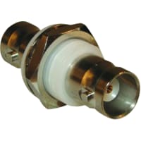 Amphenol RF Connector rf coaxial bnc in-series adpater bulkhead jack to jack isolated 50 ohm