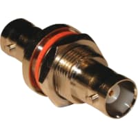 Amphenol RF Connector rf coaxial bnc in-series adapter bulkhead jack to jack 50 ohm