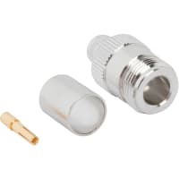 Amphenol RF RF Connector Coaxial N Staright Crimpjack captive 50 ohm, N Series