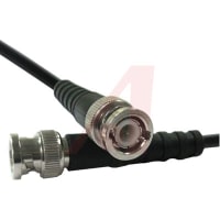 Amphenol RF Cable Assemblies, BNC Plug to BNC Plug, RG-59, 600 in, 75 Ohmn, BNC Series