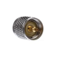 Amphenol RF Connector RF UHF Plug Male Pin Straight Free Hanging (In-Line) UHF Series