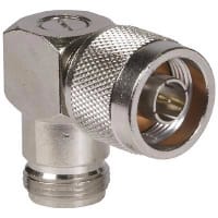 Amphenol RF Adapter In-Series Silver Plated Brass 707 V (RMS) (Max.) 50 Ohms