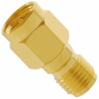 Amphenol RF Connector rf coaxial sma in-series adapter plug to rev. polarity jack 50 ohm