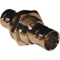 Amphenol RF Connector rf coaxial bnc in-series adapter bulkhead jack to jack isolated 75 ohm