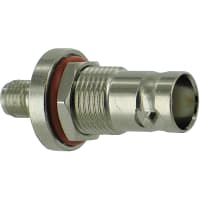 Amphenol RF Connector rf coaxial between series adapter sma jack to bnc jack(bulkhead)